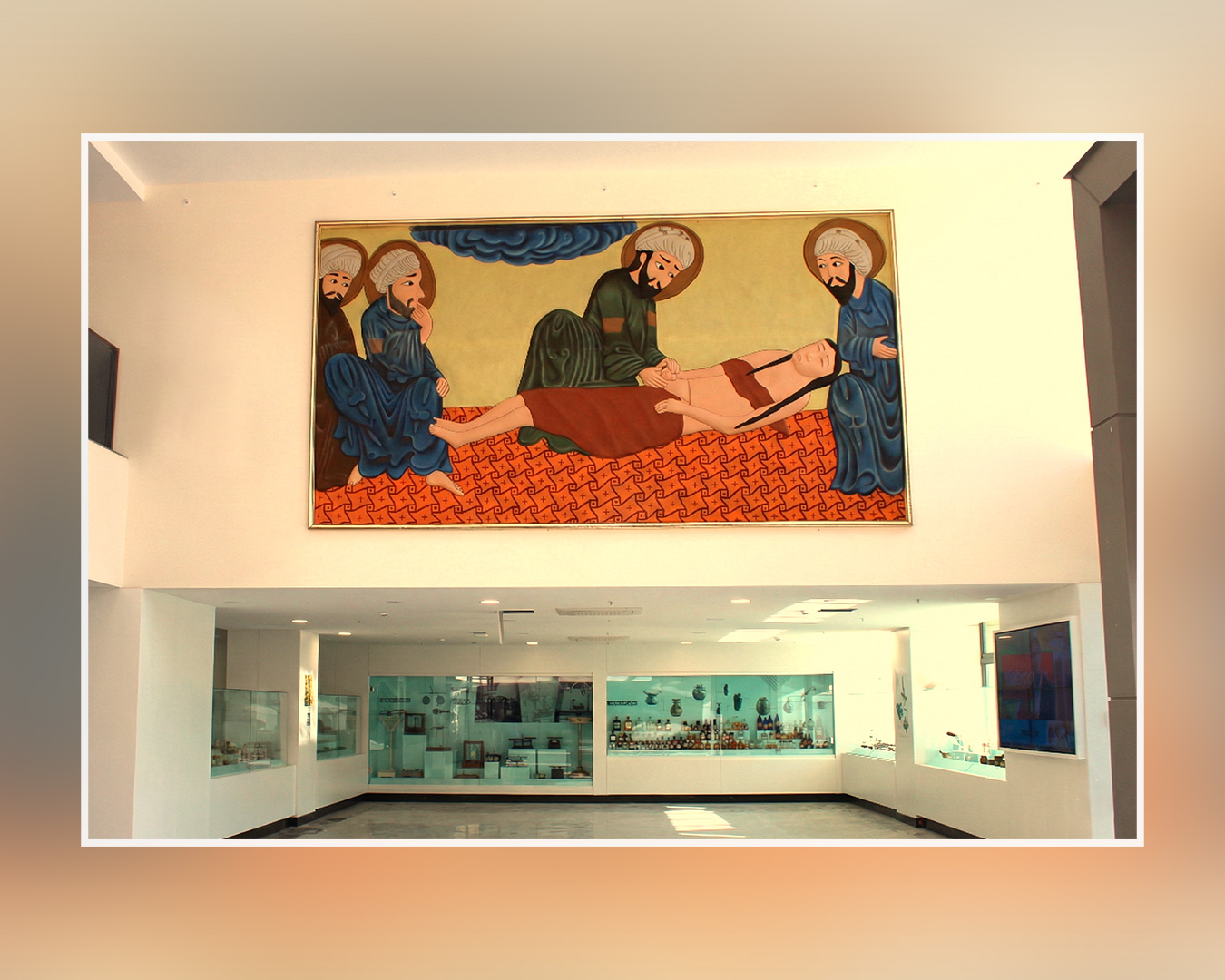 Tıbbın Tarihsel Gelişimi - Biruni Üniversitesi Özel Rölyef Panosu
