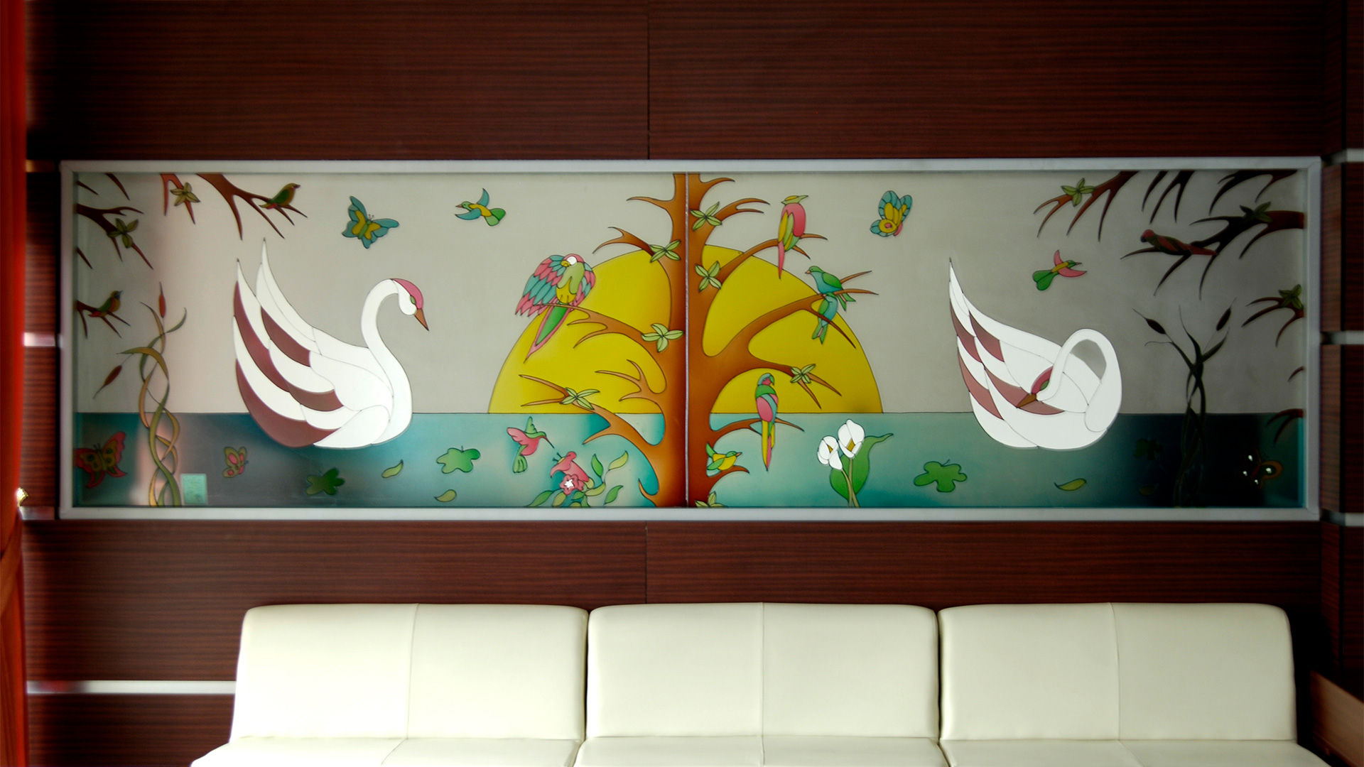 Dekoratif Vitray Çalışması